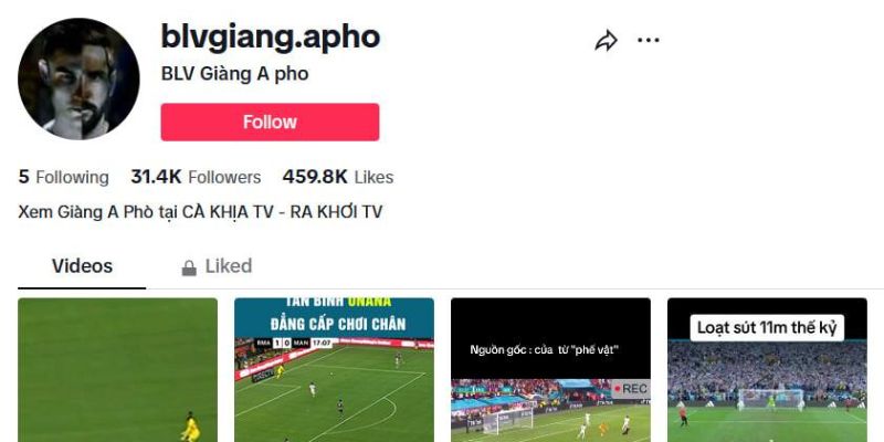 Phong cách bình luận bóng đá mới mẻ, lôi cuốn
