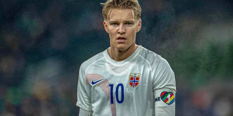 Martin Ødegaard và đội tuyển quốc gia Na Uy